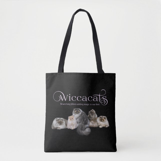 WiccaCats tote bag (Front)