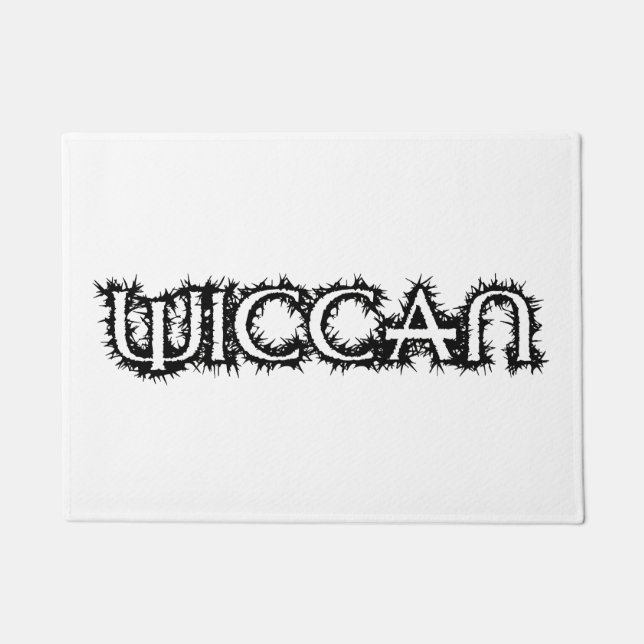 Wiccan Doormat (Front)