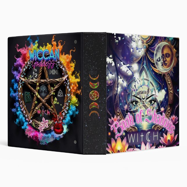 ​Wiccan Goddess "Book of Shadows" Binder (Background)