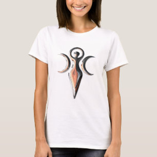Wiccan Goddess Symbol 07K T-Shirt