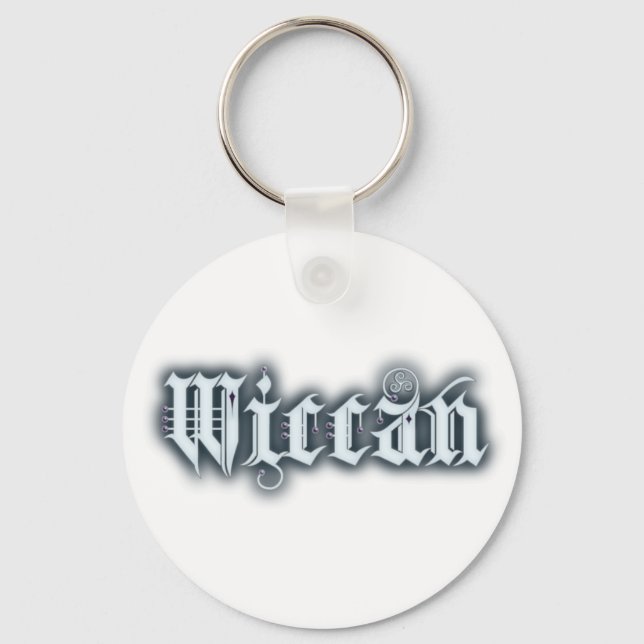 Wiccan Keychain (Front)