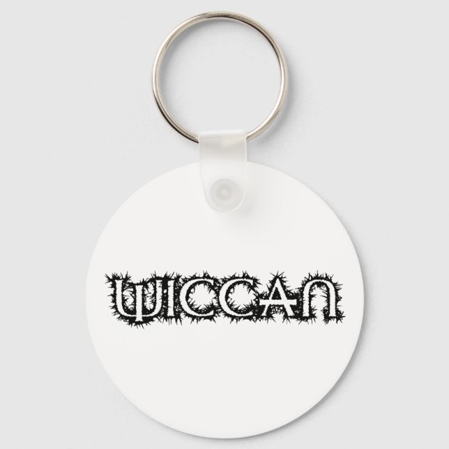 Wiccan Keychain (Front)