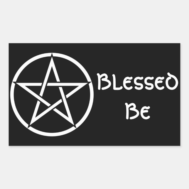 Wiccan & Magick Pentagram Pentacle - M1 Sticker (Front)