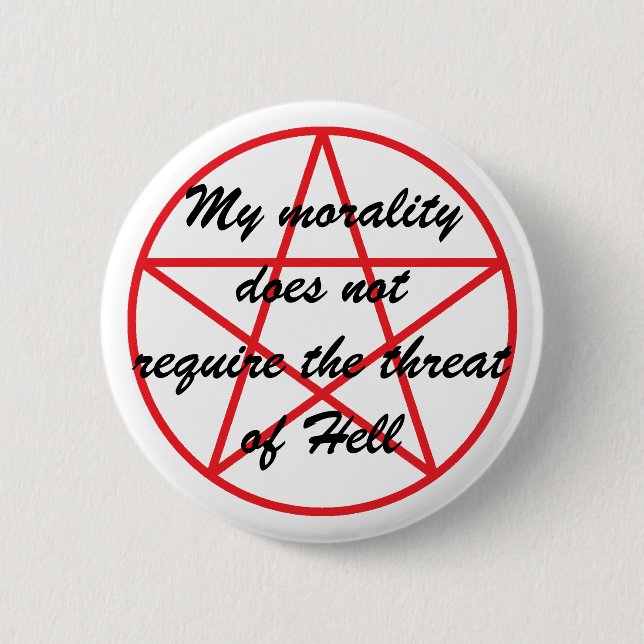 Wiccan Morality 2 Inch Round Button (Front)