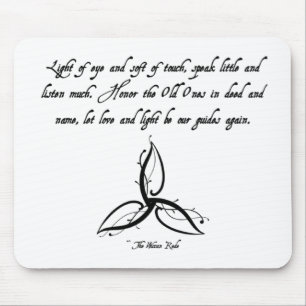 Wiccan Mouse Pad