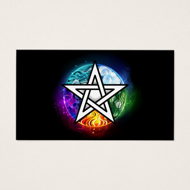 Wiccan pentagram (Front)