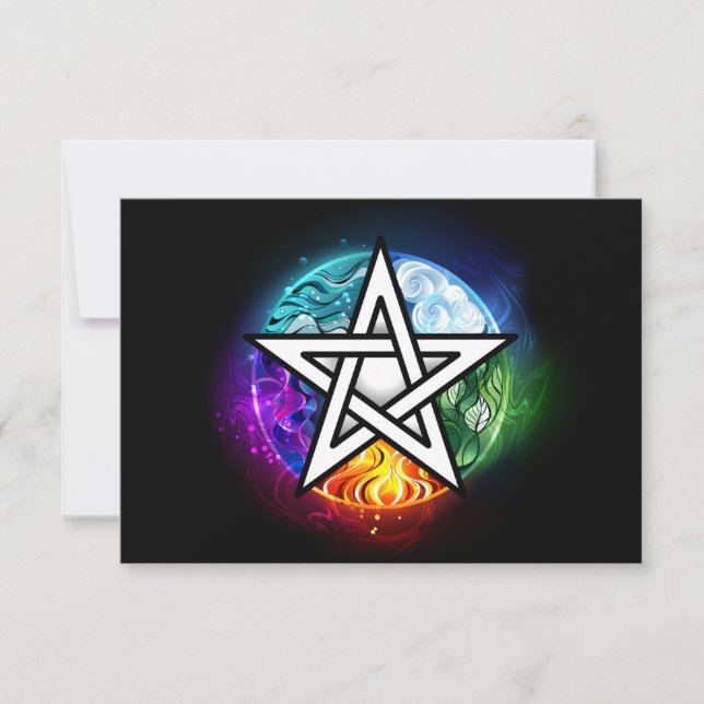 Wiccan pentagram (Front)