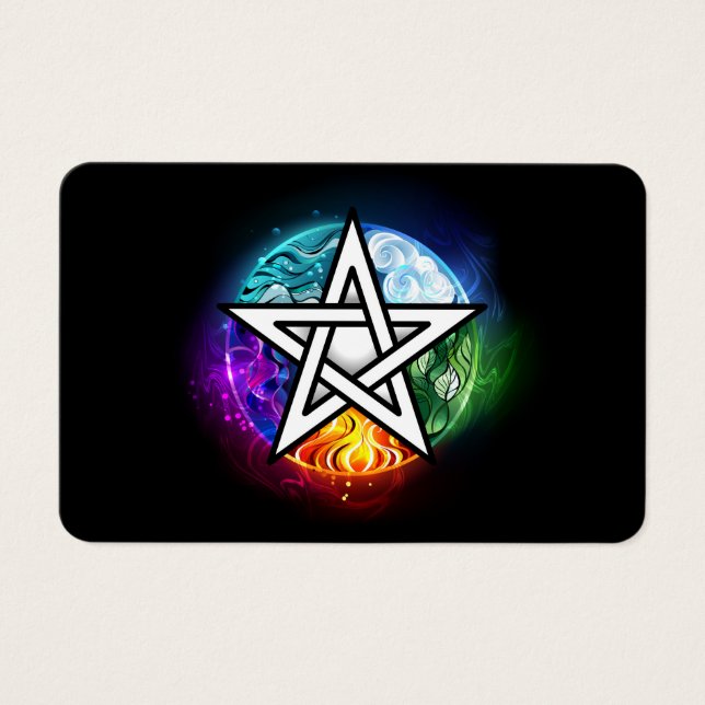 Wiccan pentagram (Front)
