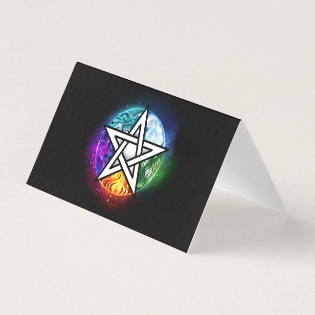 Wiccan pentagram (Front)