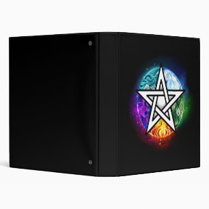Wiccan pentagram binder