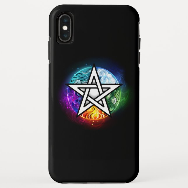 Wiccan pentagram Case-Mate iPhone case (Back)