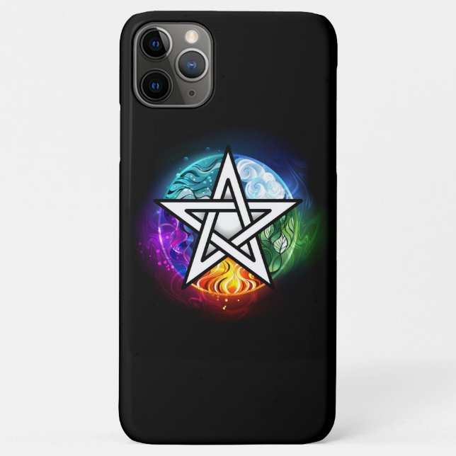 Wiccan pentagram Case-Mate iPhone case (Back)