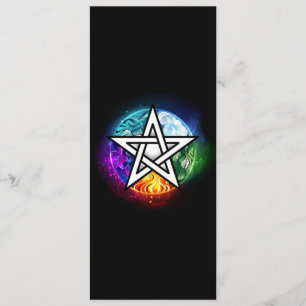 Wiccan pentagram menu