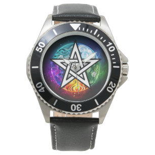 Wiccan pentagram watch