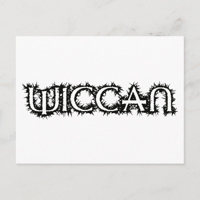 Wiccan Postcard (Front)