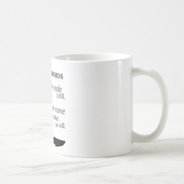 Wiccan Rede Ancient Goddess Coffee Mug (Right)