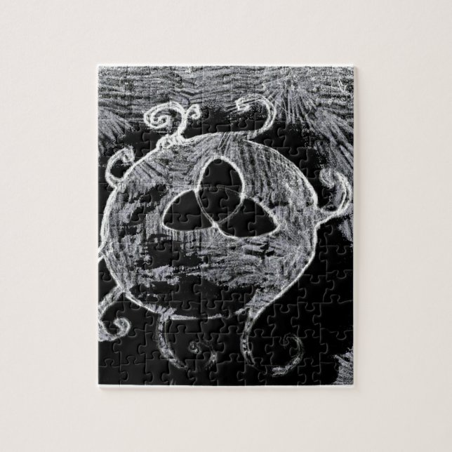 wiccan symbol for the witches jigsaw puzzle (Vertical)