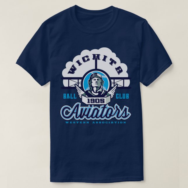 Wichita Aviators T-Shirt (Design Front)