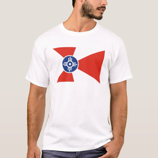 Wichita city flag T-Shirt (Front)