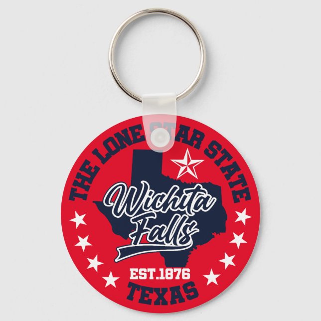Wichita Falls,Texas Keychain (Front)