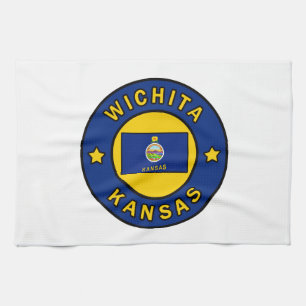 Wichita Kansas Kitchen Towel