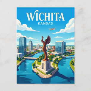 Wichita Kansas Postcard