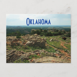 Wichita Mountains, Oklahoma Postcard