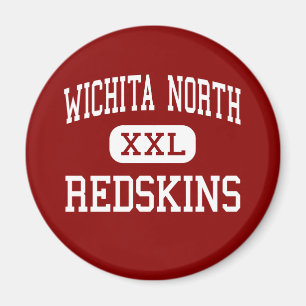 Wichita North - Redskins - High - Wichita Kansas Magnet