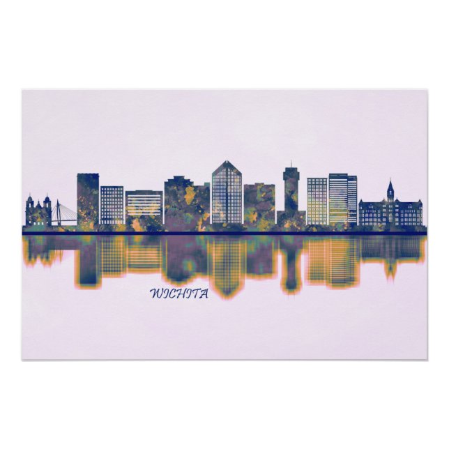 Wichita Skyline Poster (Front)