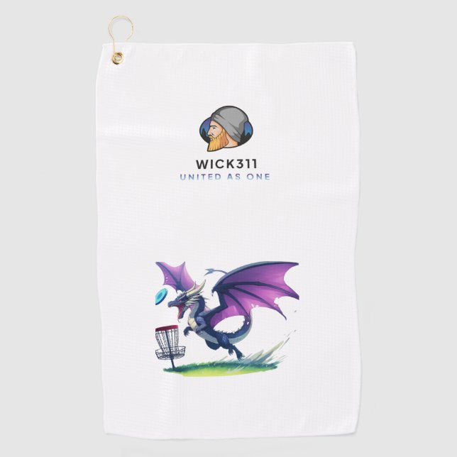 Wick311 Dragon towel  (Front)