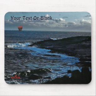 Wick Bay Viking Longship Mouse Pad