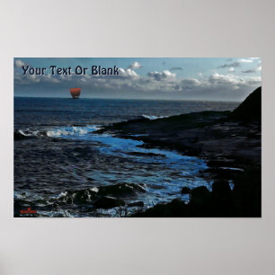 Wick Bay Viking Longship Poster