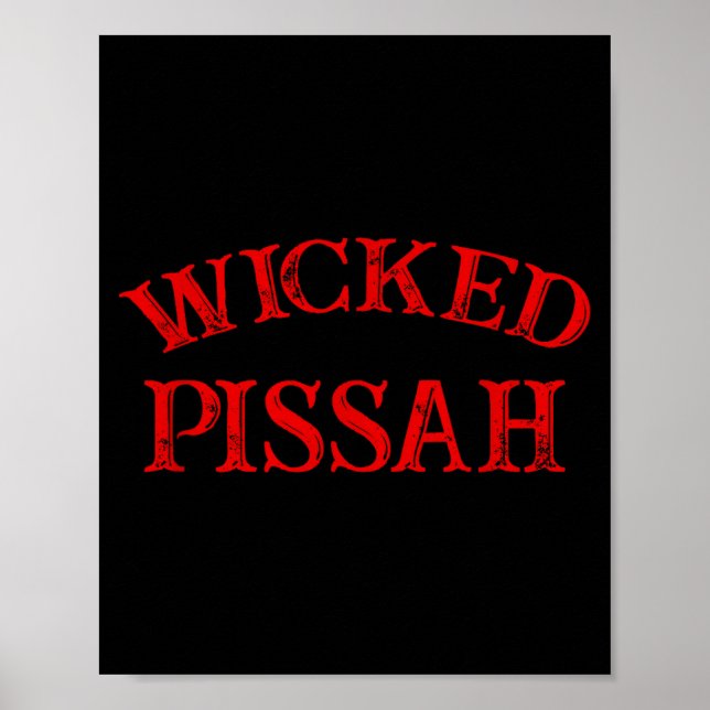 Wicked Ah Funny Er Boston New England Southie  Poster (Front)