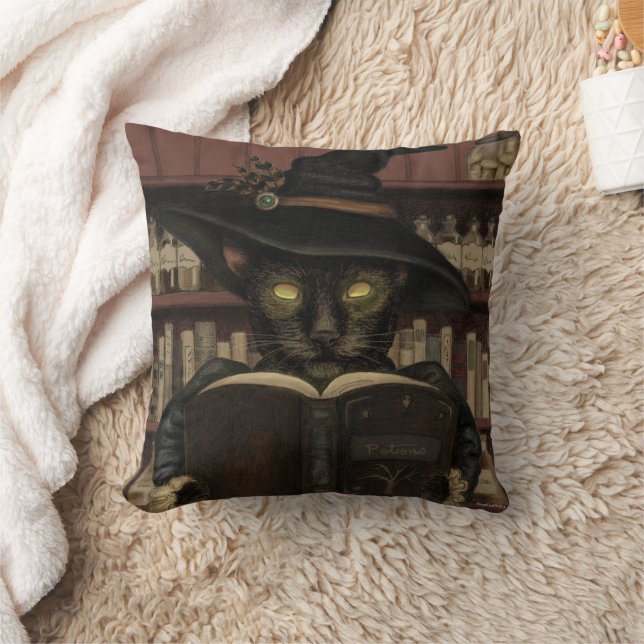 Wicked Apothecary Halloween Pillow (Blanket)