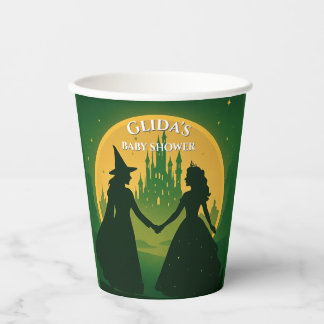 Wicked Baby Shower Cups - Elphaba & Glinda Party