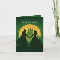Wicked Baby Shower Thank You Card