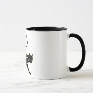 Wicked Black Cat Mug