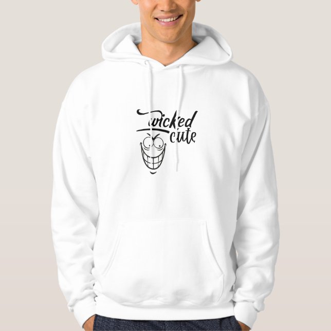 wicked cute design  hoodie (Front)