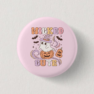 Wicked Cute Halloween 1 Inch Round Button