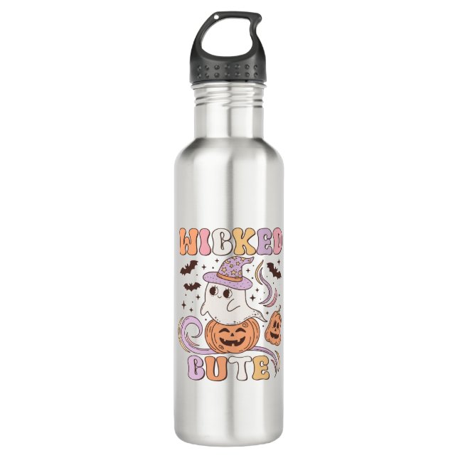 Wicked Cute Halloween 710 Ml Water Bottle (Front)
