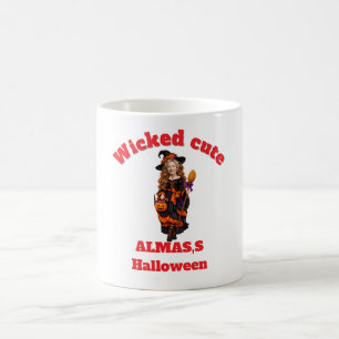 Wicked Cute Halloween Family – Personalized [Name] Coffee Mug