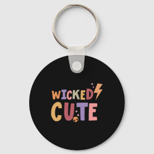 wicked cute halloween keychain