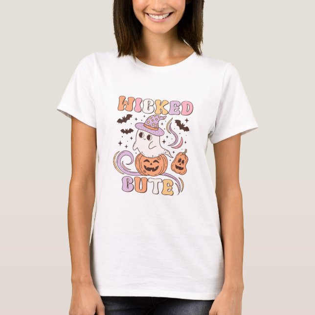Wicked Cute Halloween T-Shirt (Front)