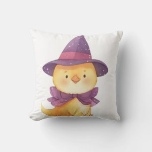 Wicked Ducky Throw Pillow