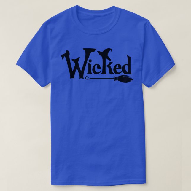 Wicked Fun Halloween Design T-Shirt (Design Front)