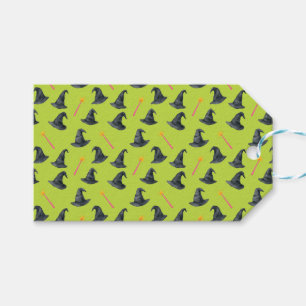 Wicked Good Pink & Green Witchy To/From Gift Tags