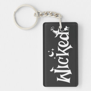 Wicked Halloween Funny Witch  Keychain