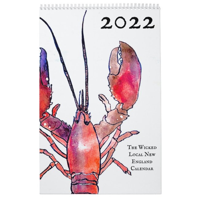 Wicked Local New England Calendar 2022 (Cover)