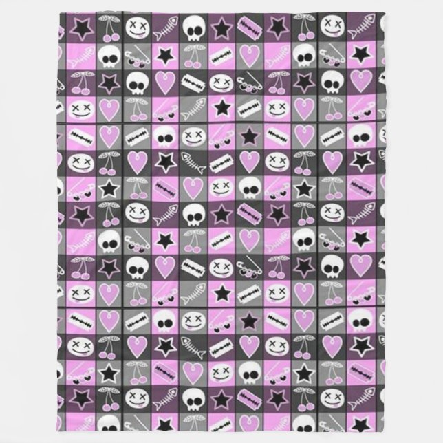 Wicked Love Fleece Blanket (Front)