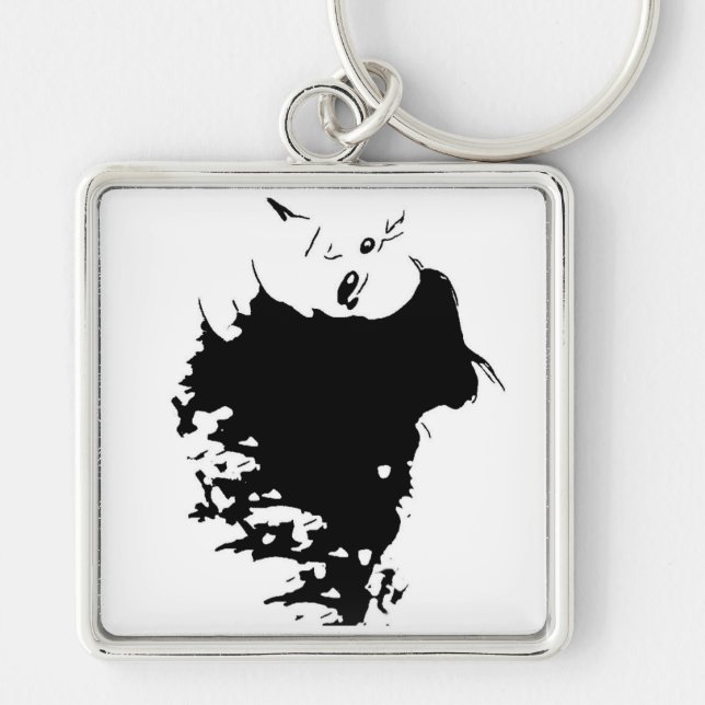 Wicked Mane Keychain (Front)